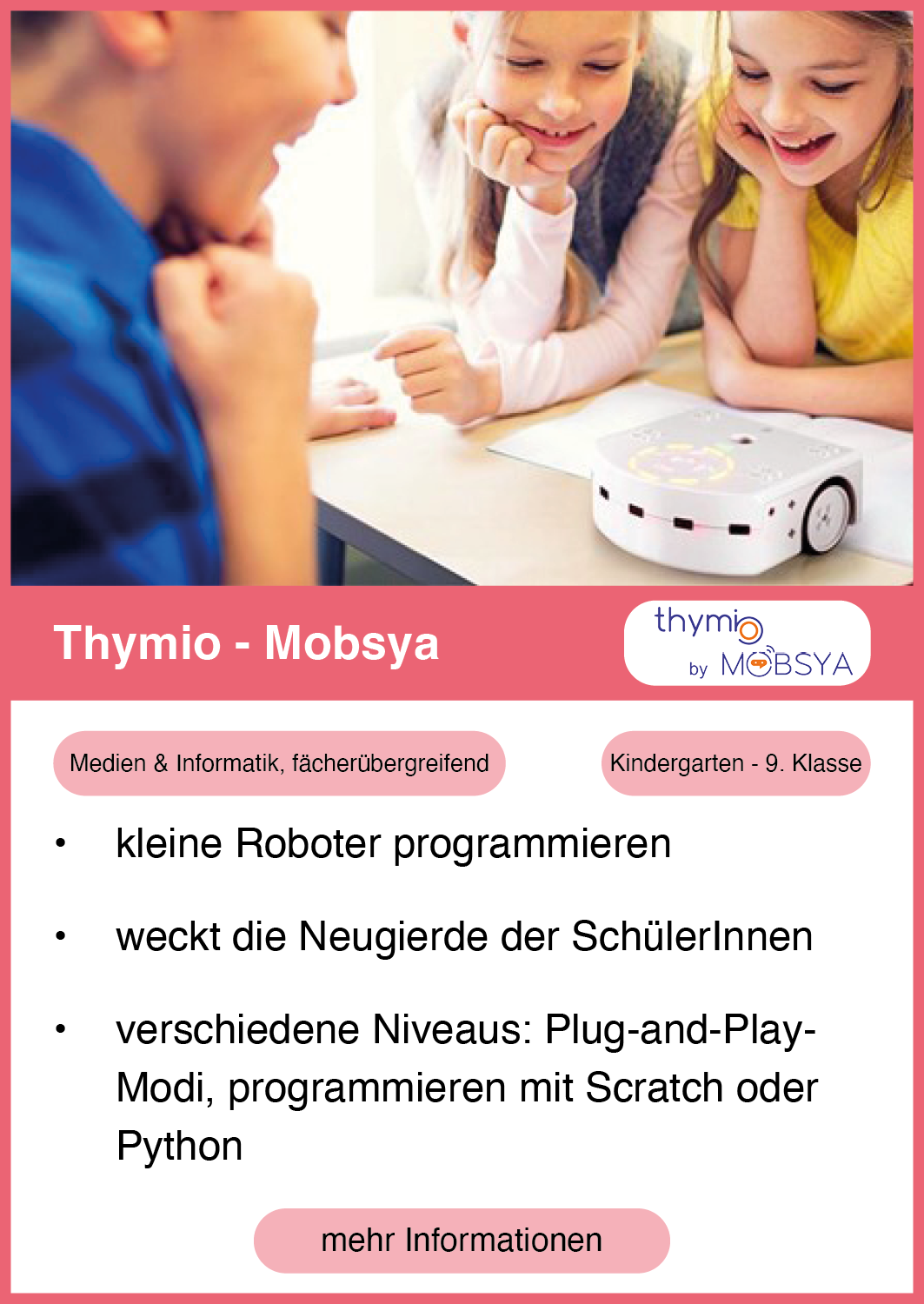 Thymio by Mobsya